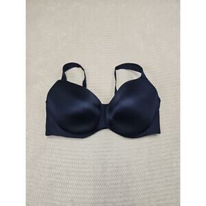 Soma Bra Womens 42G Stunning Support Smooth Balconette Blue